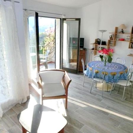 Studio A Theoule Sur Mer A 400 M De La Plage Avec Vue Sur La Mer Terrasse Amenagee Et Wifi Leilighet Eksteriør bilde